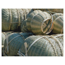 Bamboo baskets flyer design