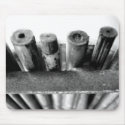 bamboo black and white mousepads