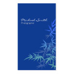 Bamboo Blue Business Cards