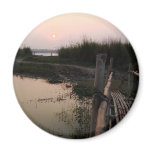 Bamboo Bridge, Ganges, West Bengal, India Magnet