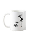 Bamboo Brush Painting Coffee Mugs