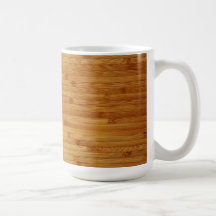 Bamboo Butcher Block Mugs