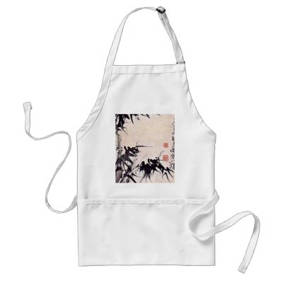 Bamboo By Hsü Wei (Best Quality) Aprons by Artcollection