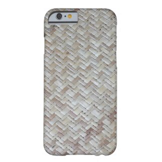 Bamboo chevron zigzag zig zag pattern wood photo iPhone 6 case