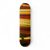 Bamboo closeup skate board