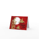 Bamboo Cranes Thank You Card