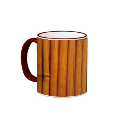 bamboo design mug by indu3001