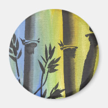 Bamboo Dream Refrigerator Magnets