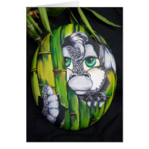 Bamboo Fantasy Just Hatched Baby Dragon Card