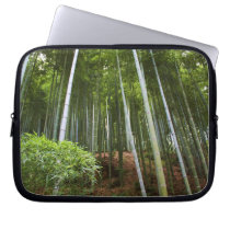 Bamboo forest ZEN laptop sleeves