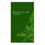 Bamboo Green Business Card Templates