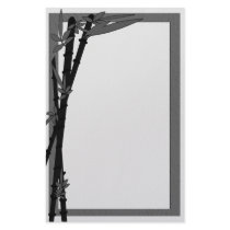 bamboo (greyscale) stationery by wolffreeborn bamboo (greyscale) stationery