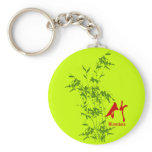 Bamboo in Kanji Keychain