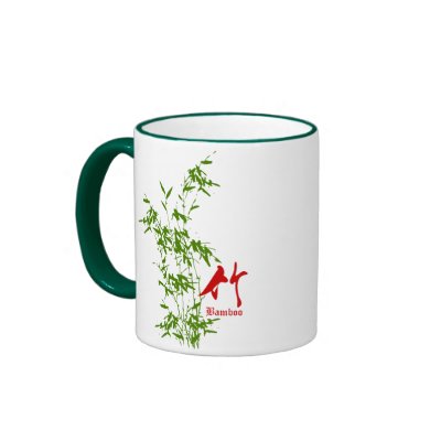 Bamboo in Kanji Mugs by tshirtdujour