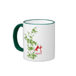 Bamboo in Kanji mugs