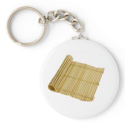 Bamboo mat keychains by joxxxxjo