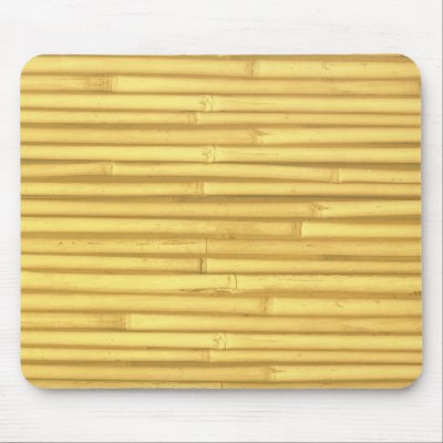 BAMBOO MOUSE PAD by REDFLOORMAN