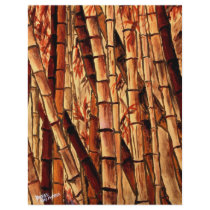 bamboo painting Asian Oriental art Personalized Flyer