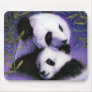 Bamboo Panda Mama and Baby Mousepad