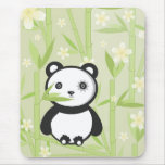 Bamboo Panda Mousepad
