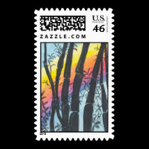Bamboo postage
