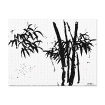 Bamboo postcards