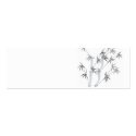 Bamboo profile card business cards by jtgauntt Bamboo profile card business cards