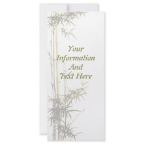 Bamboo Rack Card rack cards by norman888 Bamboo Rack Card rack cards