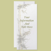 Bamboo Rack Card rack cards by norman888 Bamboo Rack Card rack cards