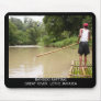Bamboo Rafting Great River Lethe Jamaica Mousepads