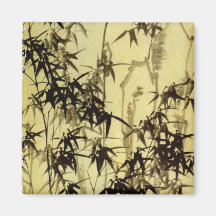 Bamboo Refrigerator Magnets