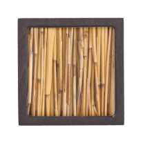Bamboo Sticks Cover Premium Keepsake Boxes
