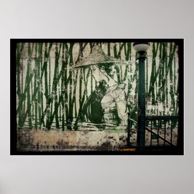 Bamboo Subway Geisha Posters by Jonanonymous