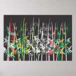 Bamboo Thicket Poster