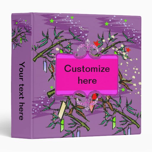 Bamboo Tree Template Binder