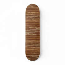 Bamboo Wood 01 Custom Skate Board
