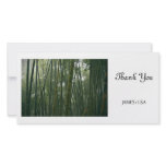 Bamboos Personalized Photo Card