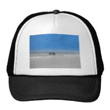 bamburgh beach mesh hat
