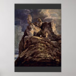 Bamburgh Castle Northumberland By Thomas Girtin (B Print