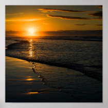 Bamburgh Sunset Print