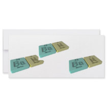 Ban  as Ba Barium and N Nitrogen Custom Rack Card