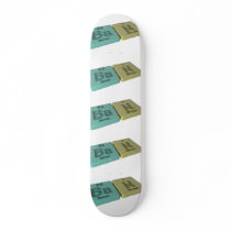 Ban  as Ba Barium and N Nitrogen Skate Board Decks