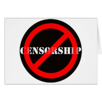 Ban Censorship Greeting Cards