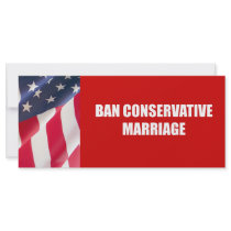 Ban Conservative Marriage rack cards by AntiRepublican Ban Conservative Marriage rack cards
