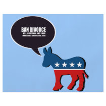 Ban Divorce - Hell is eternal and your marriage sh flyers by AntiRepublican Ban Divorce - Hell is eternal and your marriage sh flyers