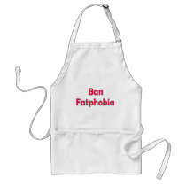 Ban Fat Phobia aprons by JeanC_PurpleDucky Ban Fat Phobia aprons