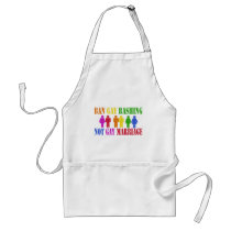 Ban Gay Bashing aprons by EllesPlanet Ban Gay Bashing aprons