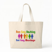 Ban Gay Bashing bags