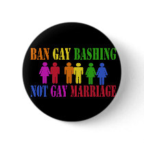 Ban Gay Bashing buttons by EllesPlanet Ban Gay Bashing buttons