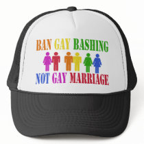 Ban Gay Bashing hats by EllesPlanet Ban Gay Bashing hats